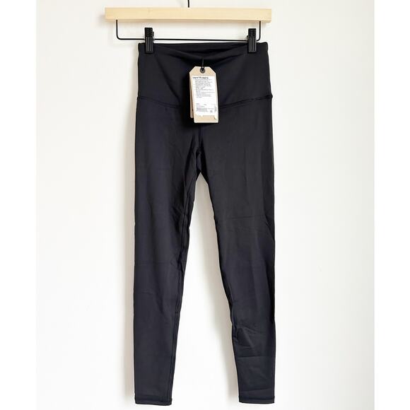 NWT prAna Layna 7/8 Legging Compression Black Pant XS - Picture 1 of 5